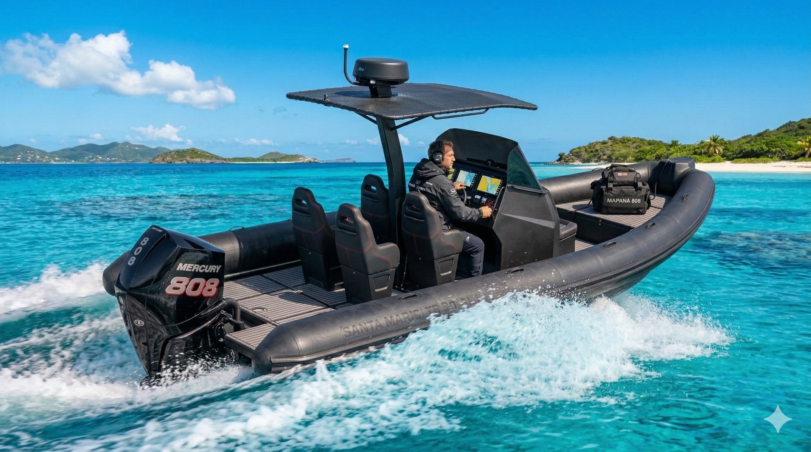 Cartagena sea trial waters